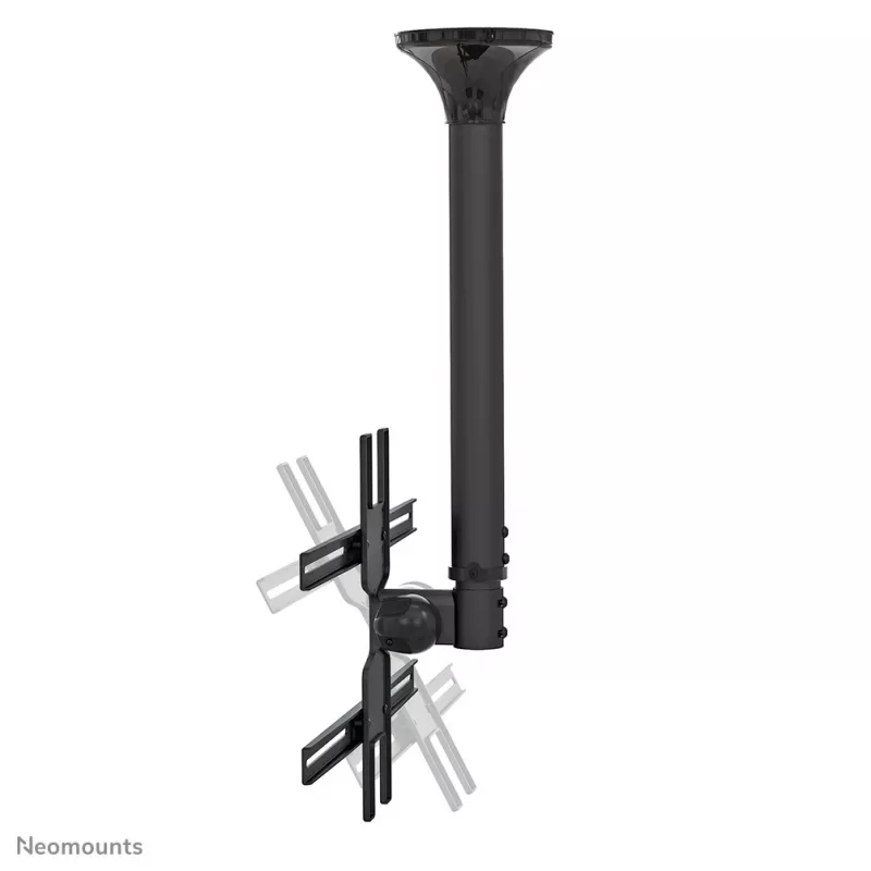 Neomounts FPMA-C400BLACK Monitor/TV mount ceiling 32-60 inch - h 64-104 cm