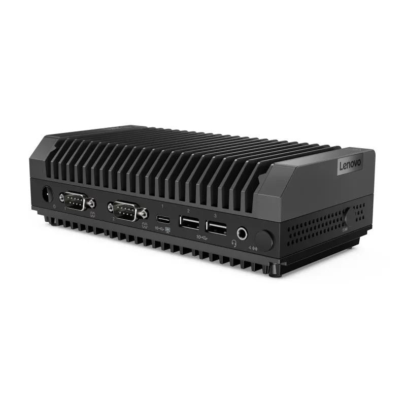 Mini PC Lenovo ThinkEdge SE30 Intel Celeron 6305E 1.8 GHz, 8 GB DDR4, 256 GB SSD, Windows 11 IoT Enterprise, Black