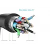 Equip USB-A to Serial (DB9) Cable, M/M 1.5m, Black, 1.5 m, USB Type-A, DB-9, Male, Male
