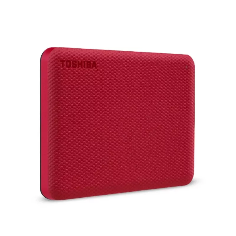 TOSHIBA External Hard Drive - Canvio Advanced - 1TB - USB 3.2 Gen 1 - 2.5in Red