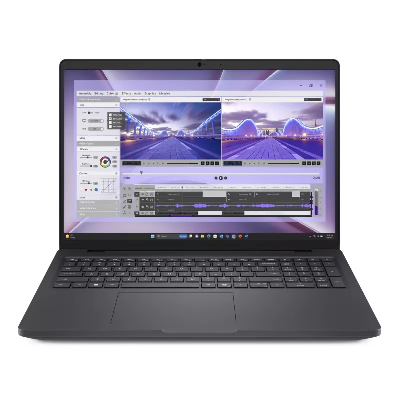 DELL Pro Max 16 MC16250 Intel Core Ultra 7 265H Mobile workstation 40.6 cm (16 inch) Full HD+ 64 GB DDR5-SDRAM 1 TB SSD NVIDIA RTX PRO 1000 Blackwell Wi-Fi 7 (802.11be) Windows 11 Pro German Black