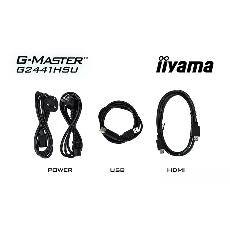 Monitor IIYAMA G2441HSU 23.8 inch IPS 1920x1080 144Hz 1ms MPRT, FreeSync, speakers, USB hub, VESA