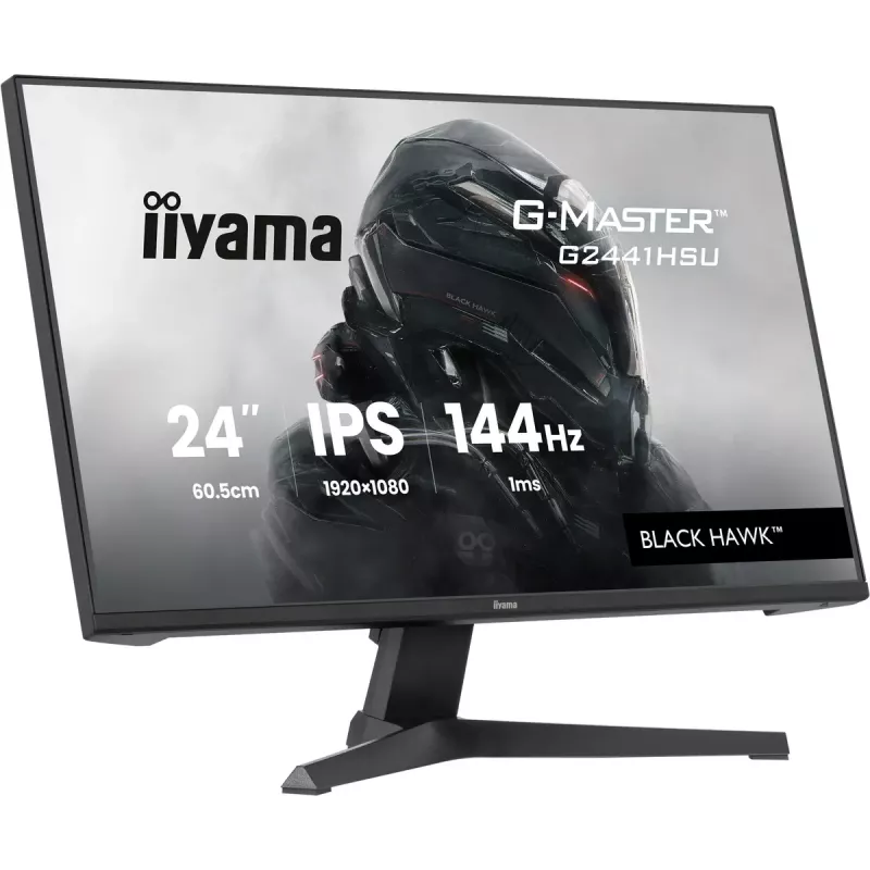 Monitor IIYAMA G2441HSU 23.8 inch IPS 1920x1080 144Hz 1ms MPRT, FreeSync, speakers, USB hub, VESA