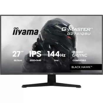 iiyama G-MASTER G2741QSU-B1 computer monitor 68.6 cm (27 inch) 2560 x 1440 pixels 4K Ultra HD QLED Black