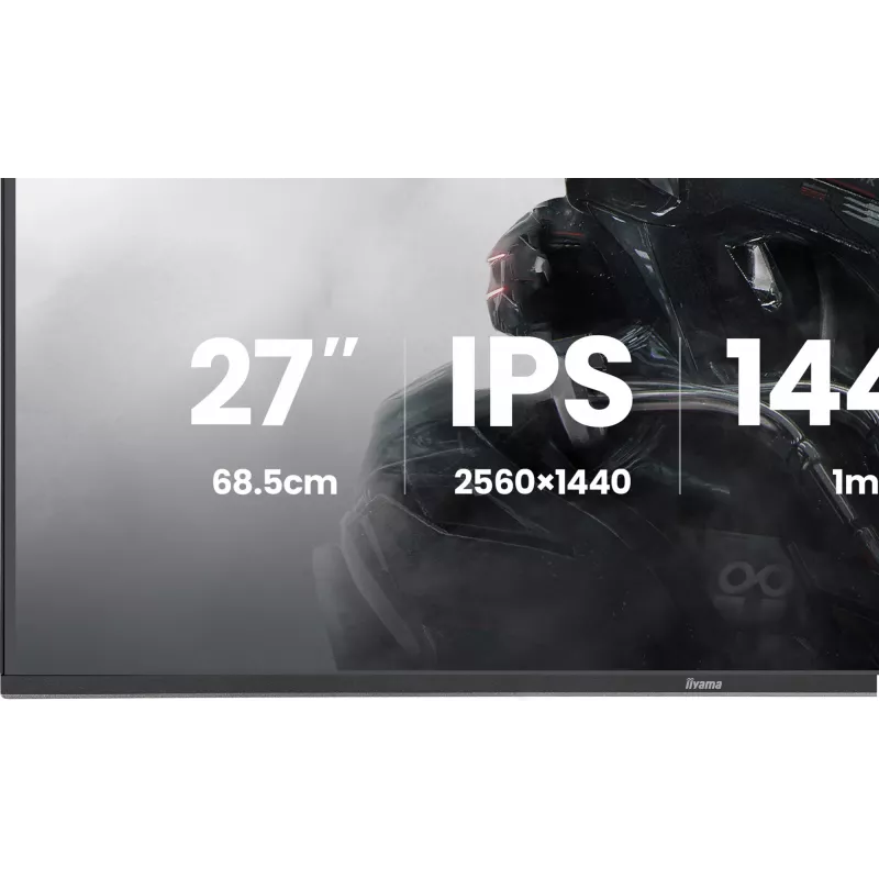 iiyama G-MASTER GB2741QSU-B1 computer monitor 68.6 cm (27 inch) 2560 x 1440 pixels 4K Ultra HD LED Black