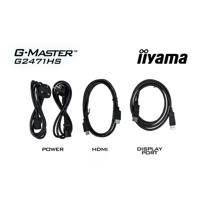 iiyama G-MASTER G2471HS-B1 computer monitor 60.5 cm (23.8 inch) 1920 x 1080 pixels Full HD Black