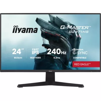 iiyama G-MASTER G2471HS-B1 computer monitor 60.5 cm (23.8 inch) 1920 x 1080 pixels Full HD Black