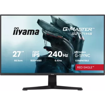 iiyama G-MASTER G2771HS-B1 computer monitor 68.6 cm (27 inch) 1920 x 1080 pixels Full HD Black