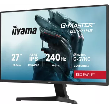 iiyama G-MASTER G2771HS-B1 computer monitor 68.6 cm (27 inch) 1920 x 1080 pixels Full HD Black