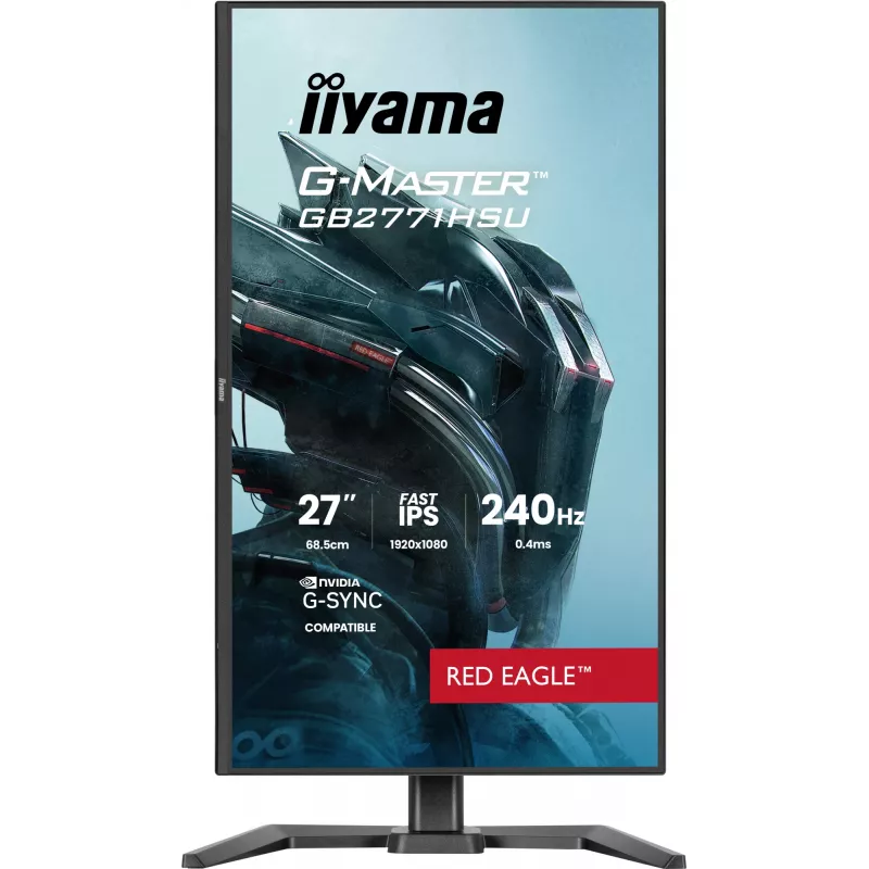 iiyama G-MASTER GB2771HSU-B1 computer monitor 68.6 cm (27 inch) 1920 x 1080 pixels Full HD Black