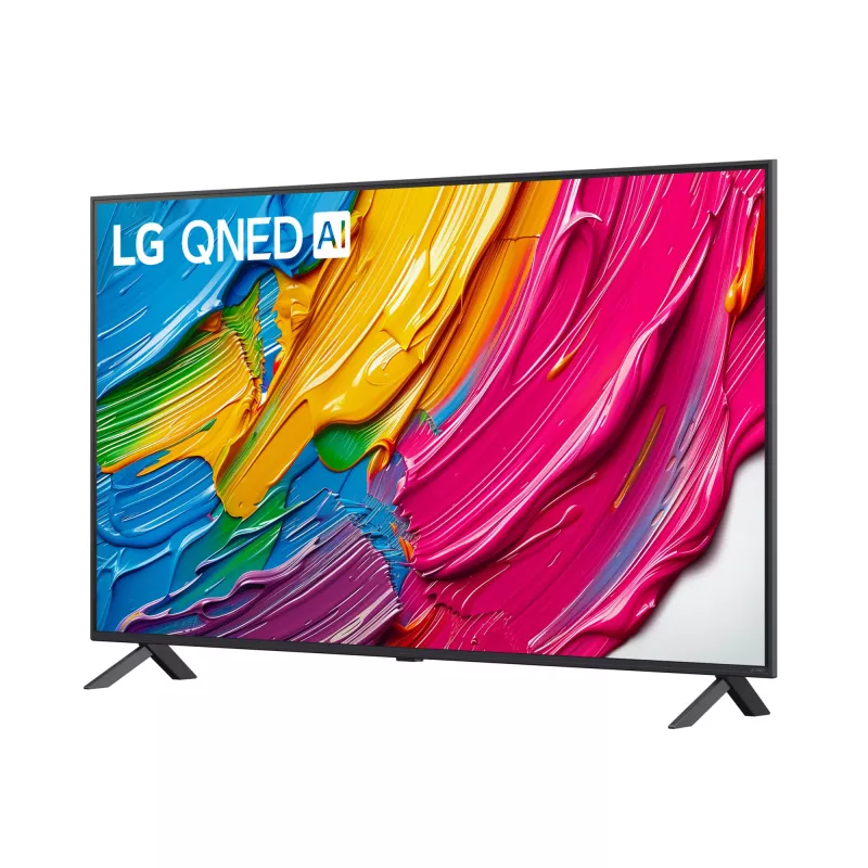 LG QNED AI 55QNED80A6A 139.7 cm (55 inch) 4K Ultra HD Smart TV Wi-Fi Black