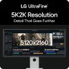 LG 40U990A-W computer monitor 101.6 cm (40 inch) 5120 x 2160 pixels WUHD Black