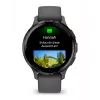 Smartwatch GARMIN Venu 3S — 41 mm grey polymer case, 1.2 inch AMOLED, 10-day battery, 5 ATM