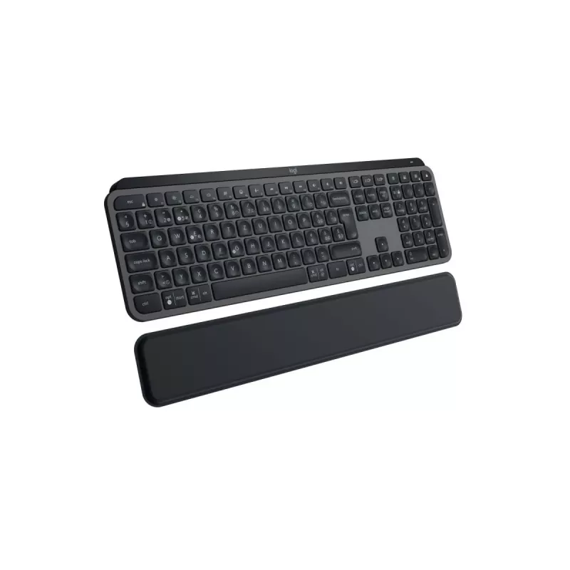 LOGITECH Mx Keys S Keyboard With Palm Rest Graphite Qwertz Suisse