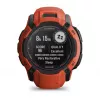 Smartwatch GARMIN Instinct 2X Solar — sport watch, 50 mm polymer case, solar charging, GPS (GPS/GLONASS/Galileo), 10 ATM, silicone band