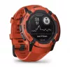 Smartwatch GARMIN Instinct 2X Solar — sport watch, 50 mm polymer case, solar charging, GPS (GPS/GLONASS/Galileo), 10 ATM, silicone band
