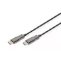 DIGITUS HDMI AOC hybrid-fiber connection cable, Type A M/M, 30m UHD 4K@60Hz, CE, black