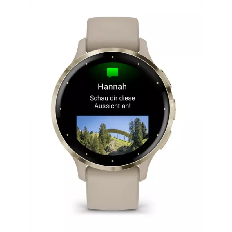 GARMIN INTERNATIONAL Venu 3S - 41mm - smartwatch with strap - French - Grey