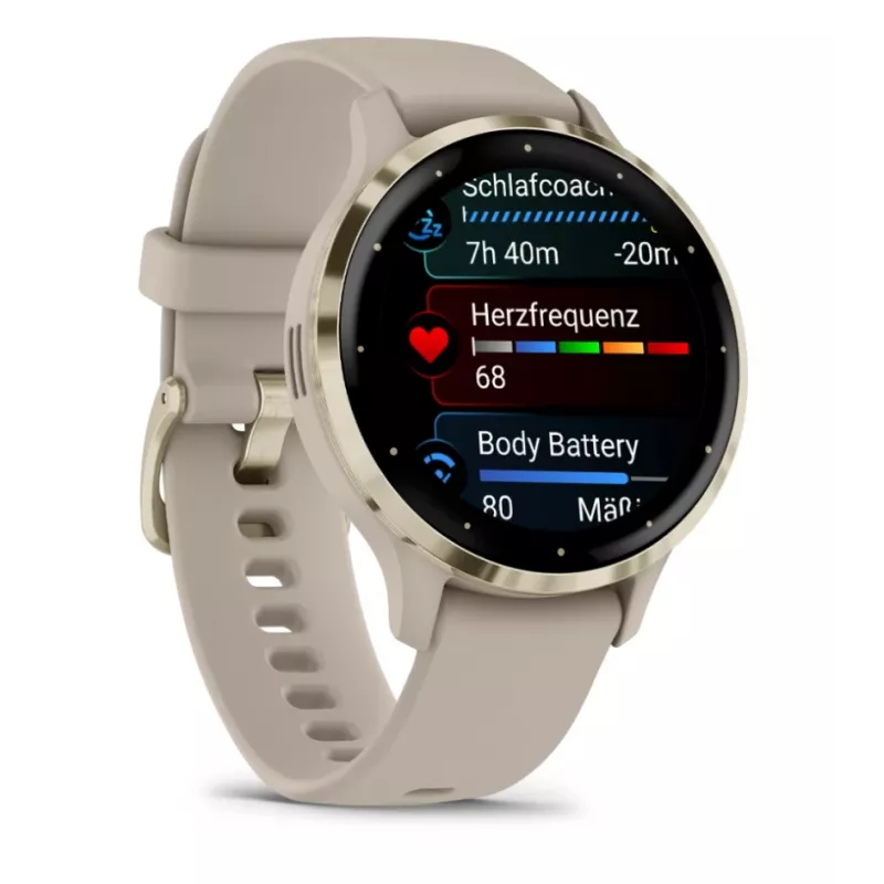 GARMIN INTERNATIONAL Venu 3S - 41mm - smartwatch with strap - French - Grey