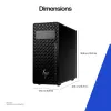 HP Z2 Tower G1i Intel Core Ultra 7 265K 32 GB DDR5-SDRAM NVIDIA RTX A1000 Windows 11 Pro Workstation AI Workstation, AI PC