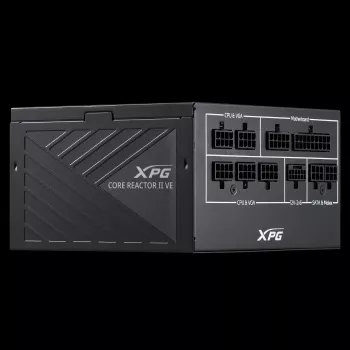 XPG COREREACTOR II VE 850W Power Supply, 850 W, 100 - 240 V, 47 - 63 Hz, 12 A, 20 A, 70.8 A