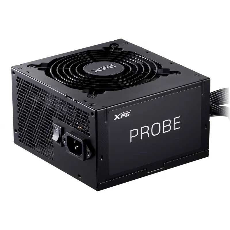 XPG PROBE 600 BRONZE Power Supply, 600 W, 100 - 240 V, 47 - 63 Hz, 10 A, Active, 19 A