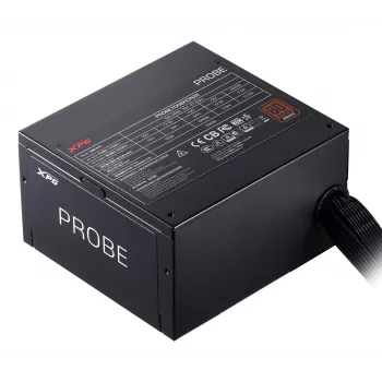 XPG PROBE 600 BRONZE Power Supply, 600 W, 100 - 240 V, 47 - 63 Hz, 10 A, Active, 19 A