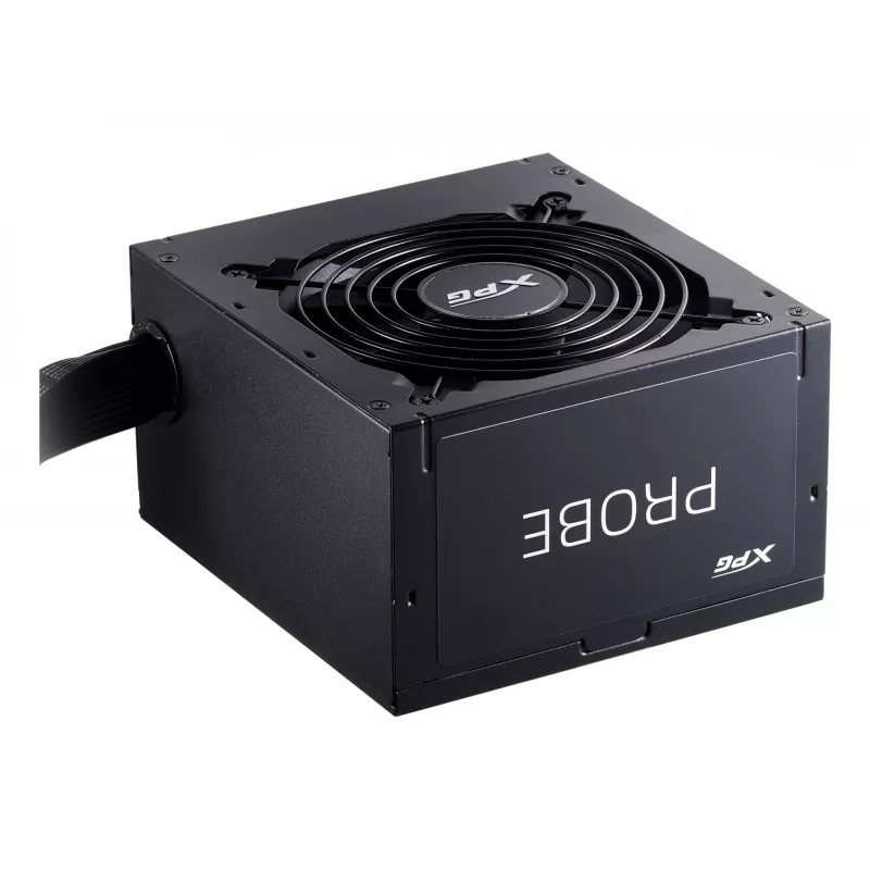 XPG PROBE 600 BRONZE Power Supply, 600 W, 100 - 240 V, 47 - 63 Hz, 10 A, Active, 19 A