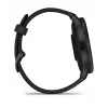 GARMIN INTERNATIONAL Venu 3 - Slate stainless steel bezel with black case and silicone band - 45mm
