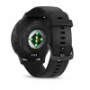 GARMIN INTERNATIONAL Venu 3 - Slate stainless steel bezel with black case and silicone band - 45mm