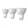 Philips Hue White and colour ambience GU10 – smart spotlight – (3-pack)
