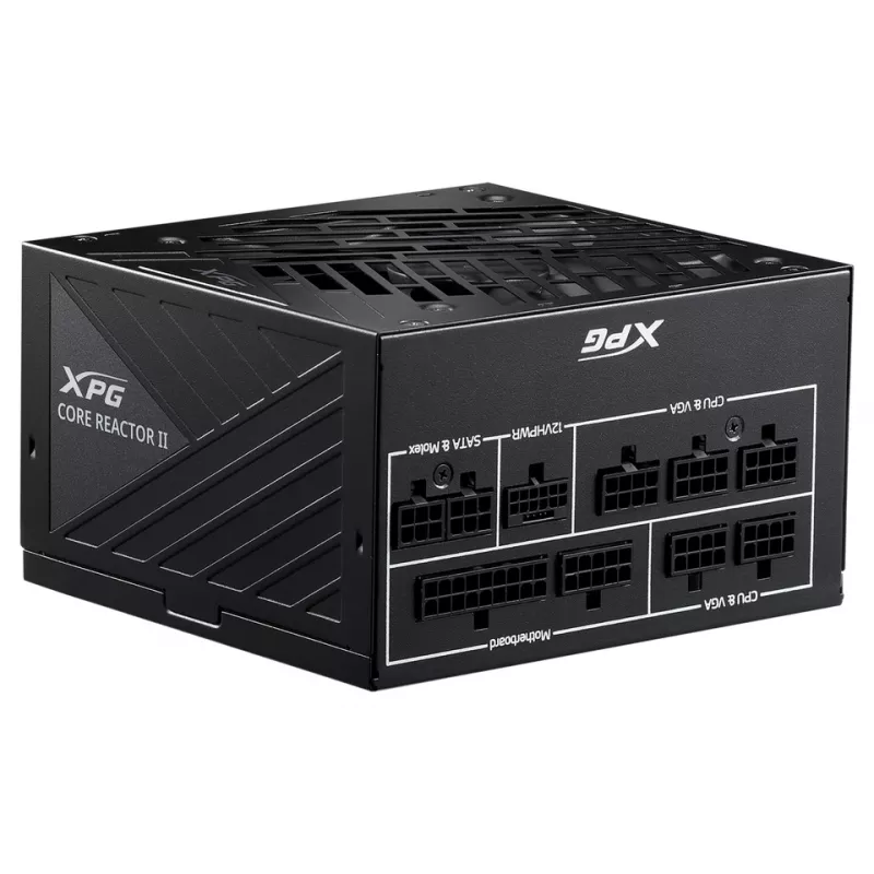XPG COREREACTOR II 850W Power Supply, 850 W, 100 - 240 V, 47 - 63 Hz, 12 A, 22 A, 62.5 A