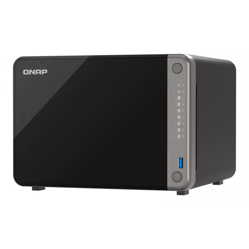 QNAP TS-AI642-8G NAS/storage server Tower ARM Cortex-A76 8 GB Black