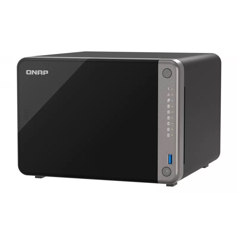 QNAP TS-AI642-8G NAS/storage server Tower ARM Cortex-A76 8 GB Black