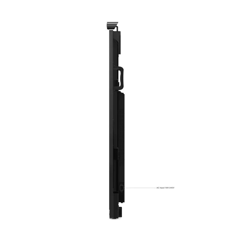 Lenovo ThinkVision T75 computer monitor 190.5 cm (75 inch) 3840 x 2160 pixels 4K Ultra HD LED Touchscreen Black