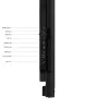 Lenovo ThinkVision T75 computer monitor 190.5 cm (75 inch) 3840 x 2160 pixels 4K Ultra HD LED Touchscreen Black