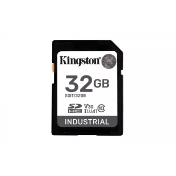 Flash Memory Kingston Technology 32GB SDHC UHS-I Industrial pSLC