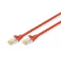 DIGITUS Patch cable - CAT6a - S/FTP - Snagless - Cu - 1m - red