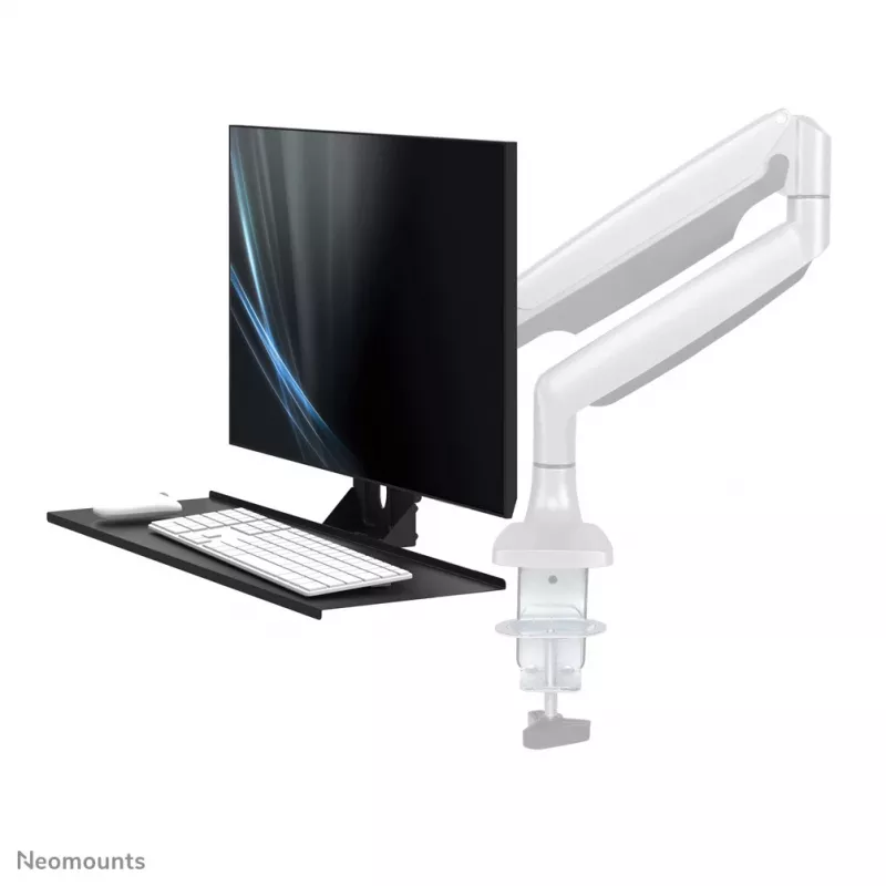 Neomounts KEYB-V200BLACK Keyboard/mouse shelf VESA installation - w 65 cm