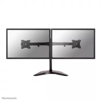 Neomounts NM-D335DBLACK Monitor stand 10-27 inch, Clamp/Freestanding/Grommet, 8 kg, 25.4 cm (10 inch), 68.6 cm (27 inch), 100 x 100 mm, Black