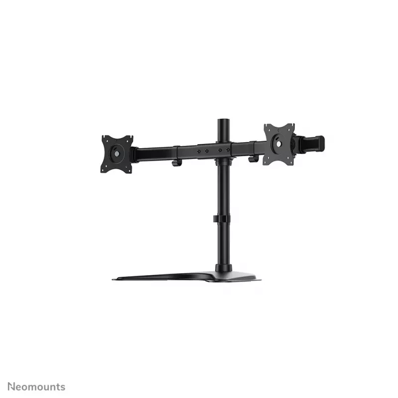 Neomounts NM-D335DBLACK Monitor stand 10-27 inch, Clamp/Freestanding/Grommet, 8 kg, 25.4 cm (10 inch), 68.6 cm (27 inch), 100 x 100 mm, Black