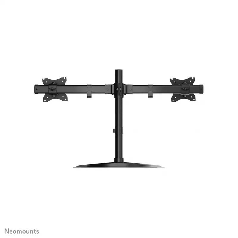 Neomounts NM-D335DBLACK Monitor stand 10-27 inch, Clamp/Freestanding/Grommet, 8 kg, 25.4 cm (10 inch), 68.6 cm (27 inch), 100 x 100 mm, Black