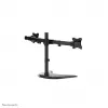 Neomounts NM-D335DBLACK Monitor stand 10-27 inch, Clamp/Freestanding/Grommet, 8 kg, 25.4 cm (10 inch), 68.6 cm (27 inch), 100 x 100 mm, Black