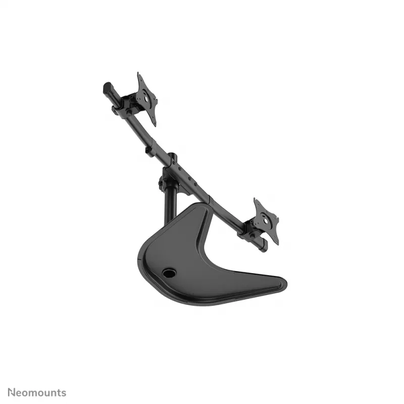 Neomounts NM-D335DBLACK Monitor stand 10-27 inch, Clamp/Freestanding/Grommet, 8 kg, 25.4 cm (10 inch), 68.6 cm (27 inch), 100 x 100 mm, Black