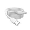 DIGITUS USB-C Silicone charging cable USB-A - USB-C USB 2.0 60W - 2m White
