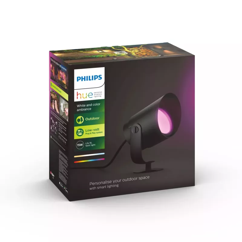 Philips Hue White and colour ambience Lily XL Outdoor spot light