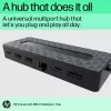 HP Universal USB-C Multiport Hub USB 3.2 Gen 1 Type-C Black
