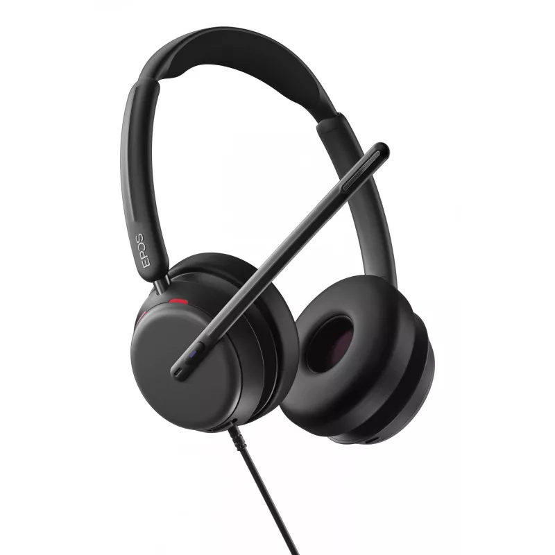 EPOS IMPACT 860T DUO MS Wired Headset, USB-A/USB-C, Black