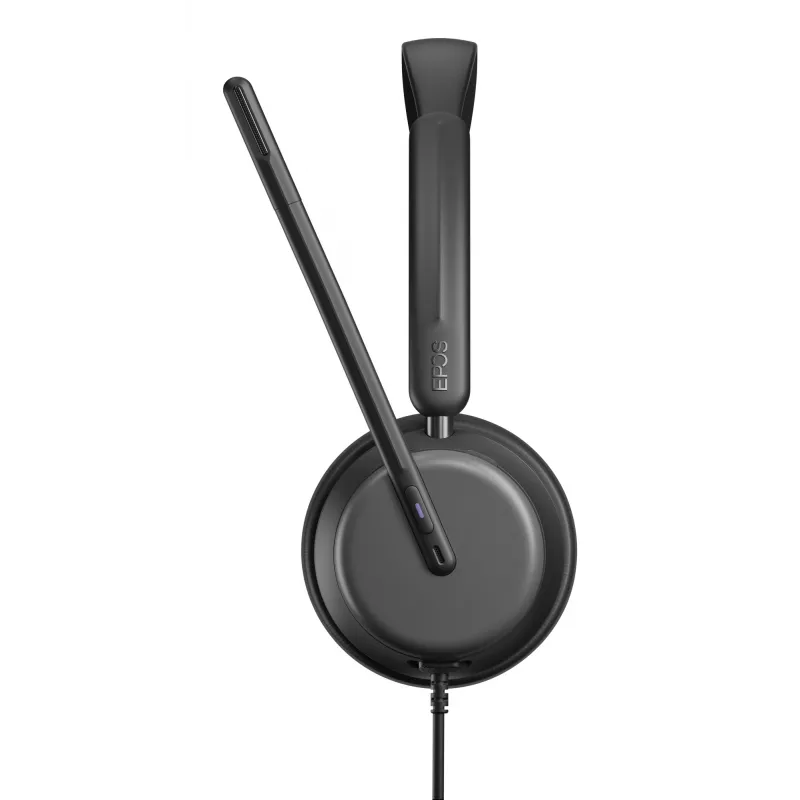 EPOS IMPACT 860T DUO MS Wired Headset, USB-A/USB-C, Black