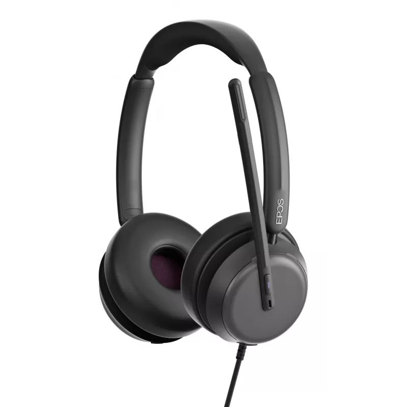 EPOS IMPACT 860T DUO MS Wired Headset, USB-A/USB-C, Black